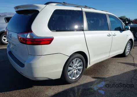 2017 Toyota Sienna Xle Premium 7 Passenger z USA, uszkodzony, nr VIN 5TDDZ3DC3HS155518